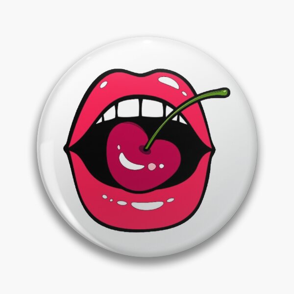 Item preview,  Labios rojos con cereza designed and sold by Ittybittyz.
