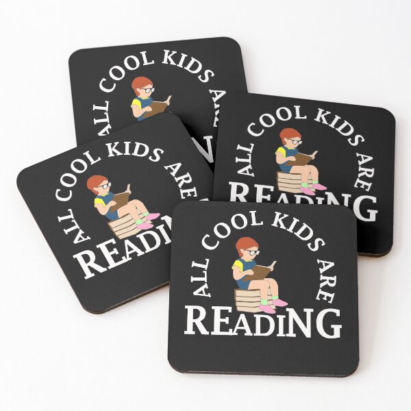 Item preview, All Cool Kids Are Reading designed and sold by mederDESIGNS.