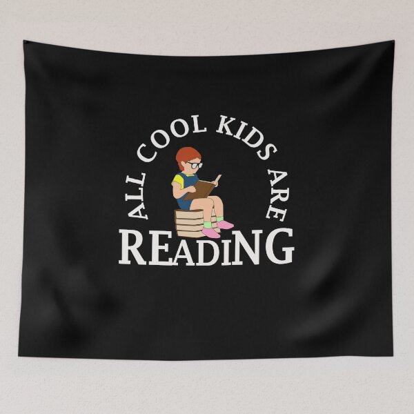 Item preview, All Cool Kids Are Reading designed and sold by mederDESIGNS.