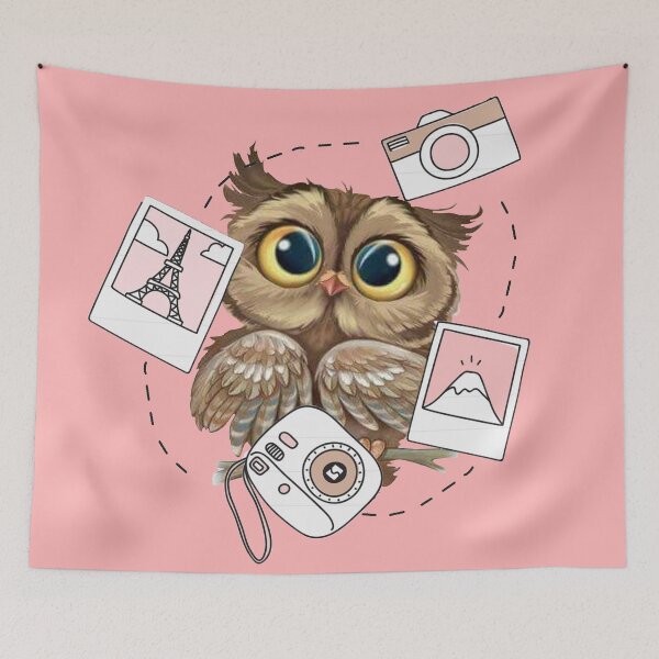 Item preview, Travelling owl designed and sold by lucky-fern.