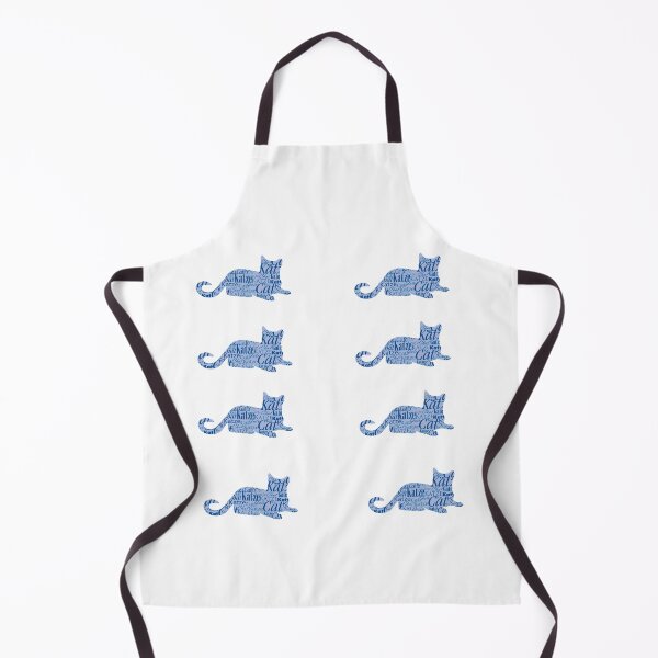 Item preview, Cats sticker blue word cat in different languages designed and sold by Toffy2222.