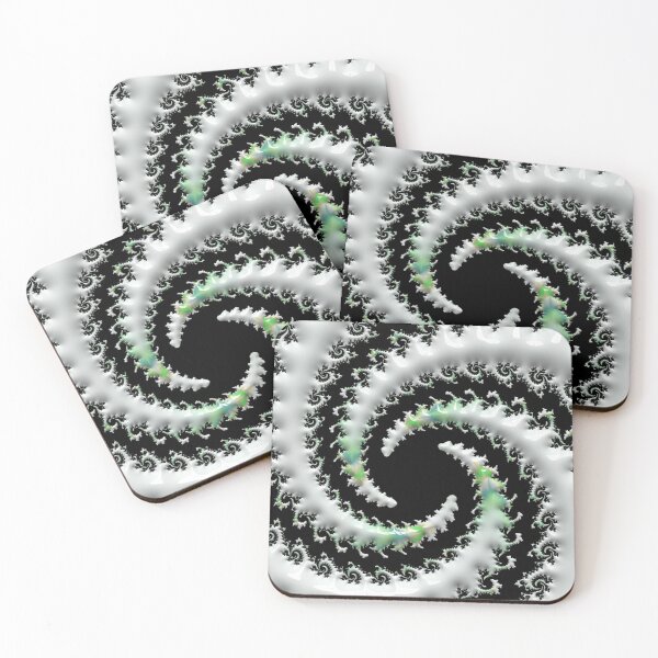 Item preview, Fractal Art - Winter Vortex designed and sold by ApArtPaintings.