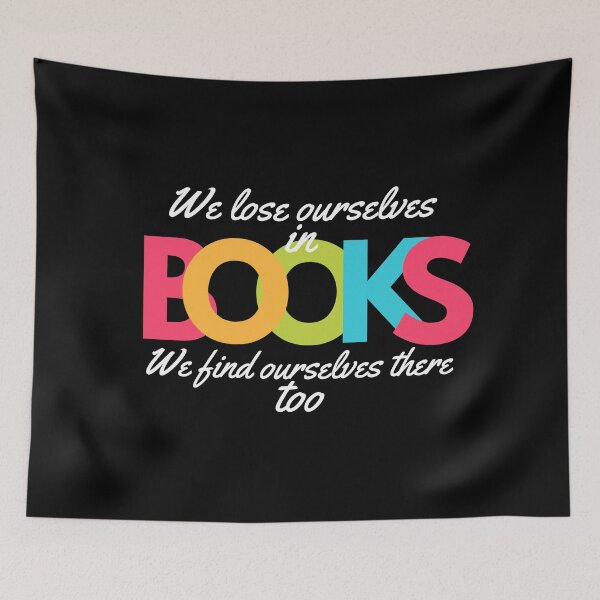 Item preview, We Lose Ourselves in Books designed and sold by VBeesTees.