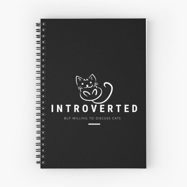 Item preview, Introverted But Willing To Discuss Cats designed and sold by Vivoh12.