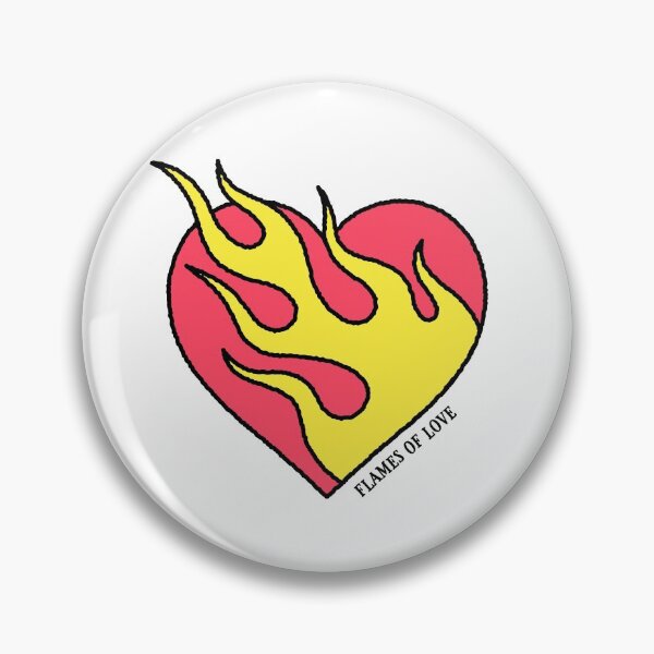 Item preview, Flames of Love designed and sold by sundayshapes.