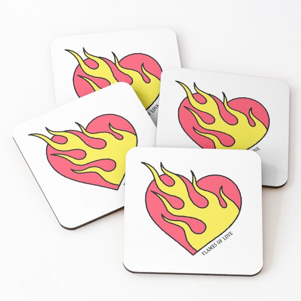 Item preview, Flames of Love designed and sold by sundayshapes.