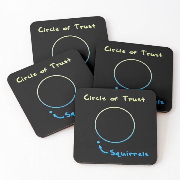 Item preview, Circle of Trust Squirrel designed and sold by TrackingSprawl.