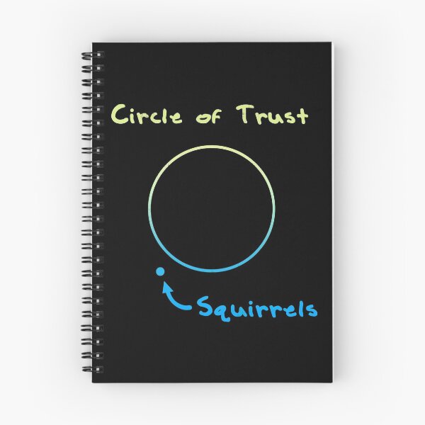 Item preview, Circle of Trust Squirrel designed and sold by TrackingSprawl.