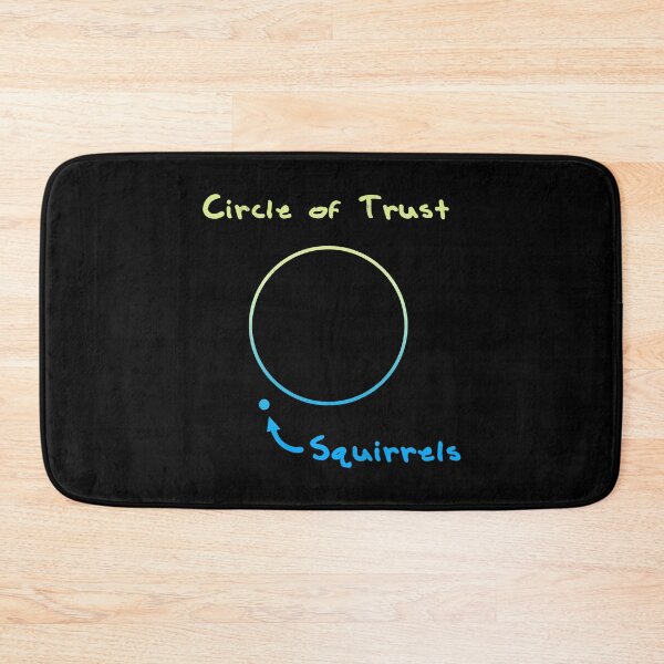 Item preview, Circle of Trust Squirrel designed and sold by TrackingSprawl.