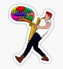 Too Many Zooz Sticker