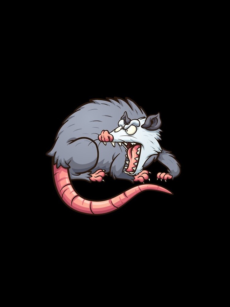 Thumbnail 4 of 4, iPhone Case, Opossum Sticker designed and sold by PatternSquare.