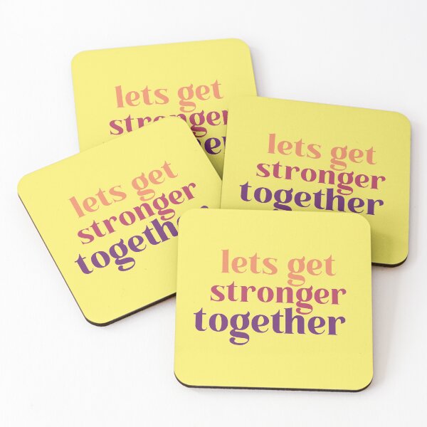 Item preview, lets get stronger together designed and sold by soukainaid.
