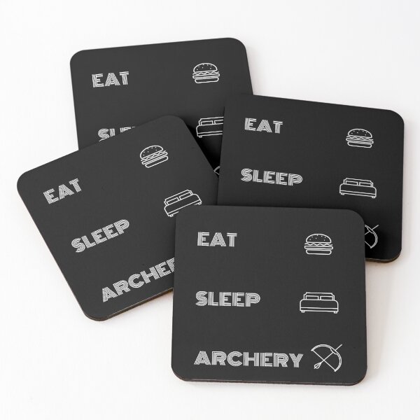 Item preview, EAT SLEEP ARCHERY designed and sold by PetitePeche.
