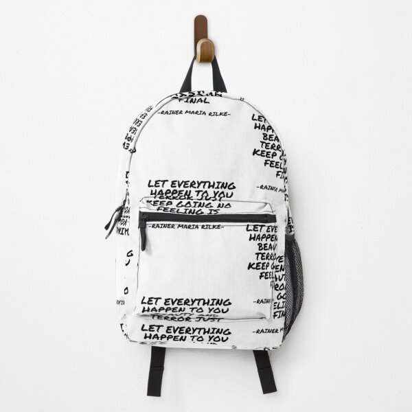 Item preview, Rainer Maria Rilke - Let everything happen to you beauty and terror just keep going no feeling is final designed and sold by appleofyoureye.