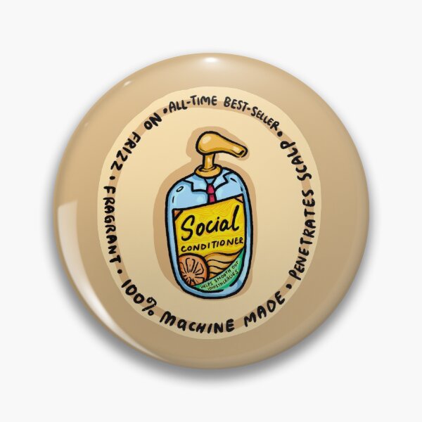 Item preview, 100% Authentic Machine-made Social Conditioner designed and sold by ShelliesWorld.