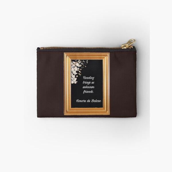 Item preview, Honore de Balzac, quote on books designed and sold by Pelikancrazy.