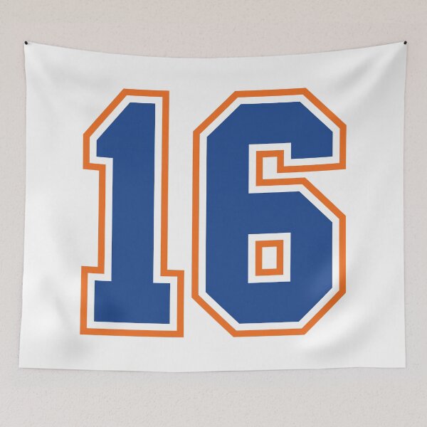 Item preview, Sixteen Jersey Number Sports 16 designed and sold by HelloFromAja.