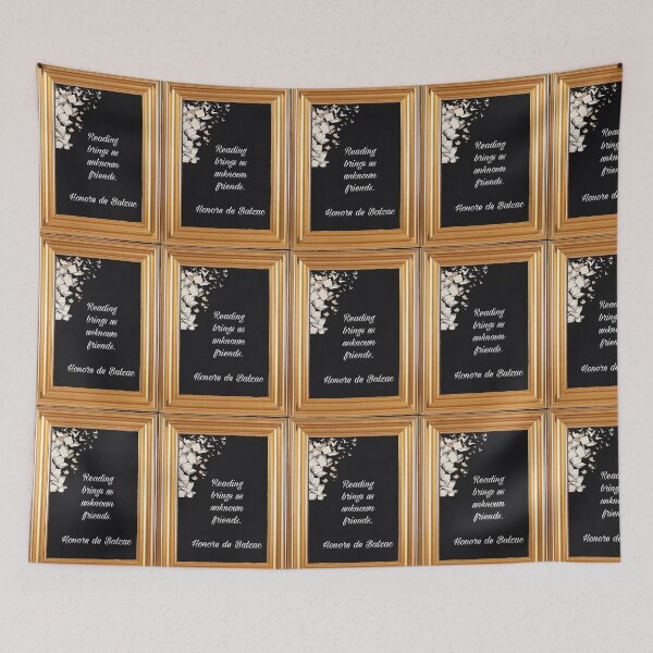 Item preview, Honore de Balzac, quote on books designed and sold by Pelikancrazy.