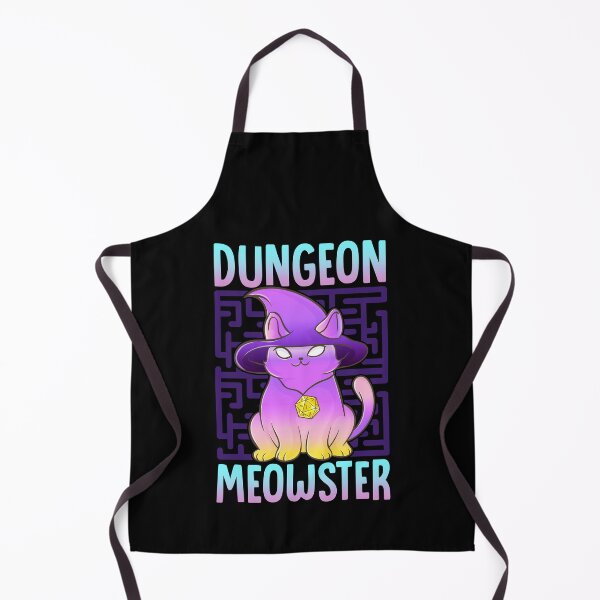 Item preview, Dungeon Meowster Tabletop Gamer designed and sold by perfectpresents.
