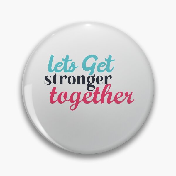 Item preview, lets get stronger together designed and sold by soukainaid.