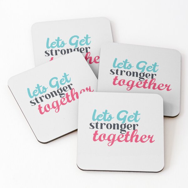 Item preview, lets get stronger together designed and sold by soukainaid.