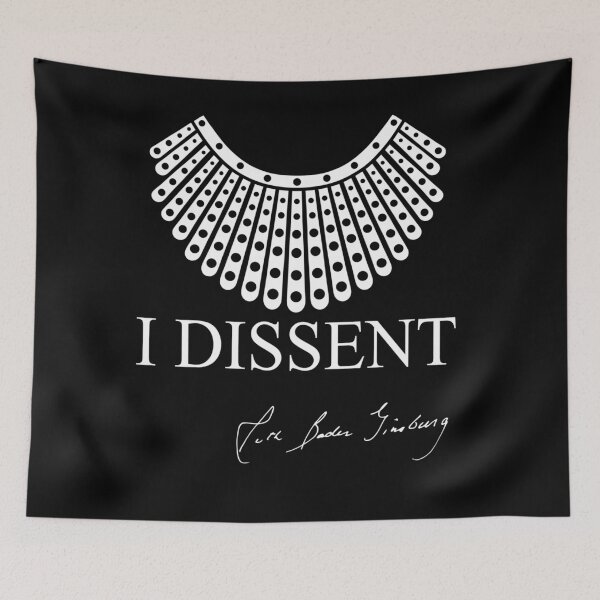 Item preview, Collar Dissent Sign RBG designed and sold by REApparelCo.