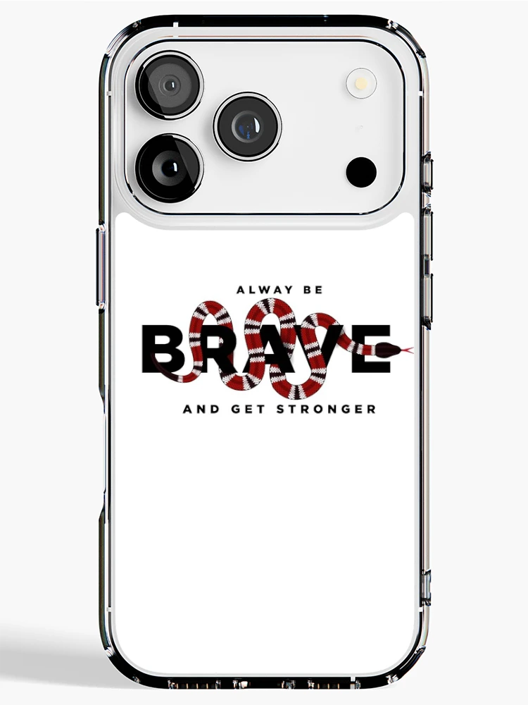 Thumbnail 1 of 5, iPhone Case, Snake Quote Sticker designed and sold by PatternSquare.
