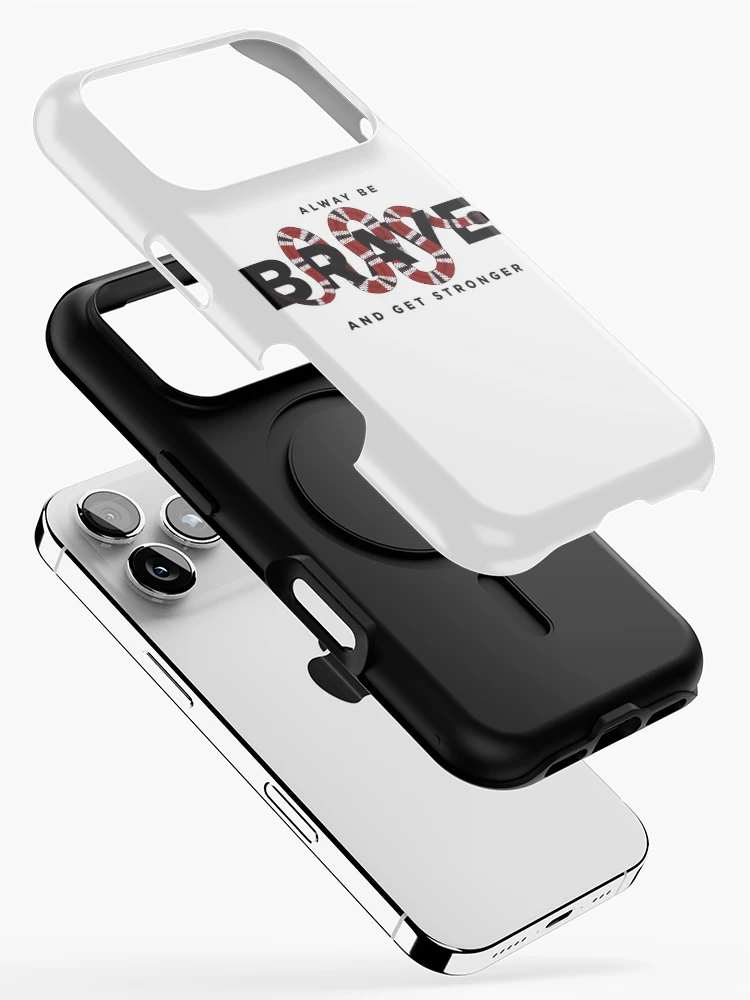 Thumbnail 2 of 4, iPhone Case, Snake Quote Sticker designed and sold by PatternSquare.