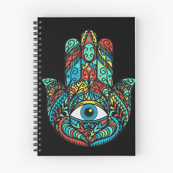 Item preview, Hamsa Jewish symbol, amulet of happiness, luck, health, and good fortune designed and sold by RoManSmArt.