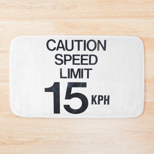 Item preview, Caution Speed Limit 15 Kph designed and sold by PLANTONE.