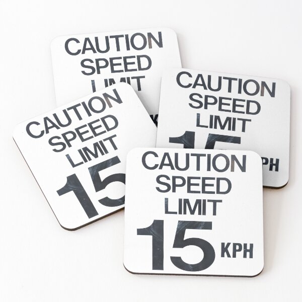 Item preview, Caution Speed Limit 15 Kph designed and sold by PLANTONE.