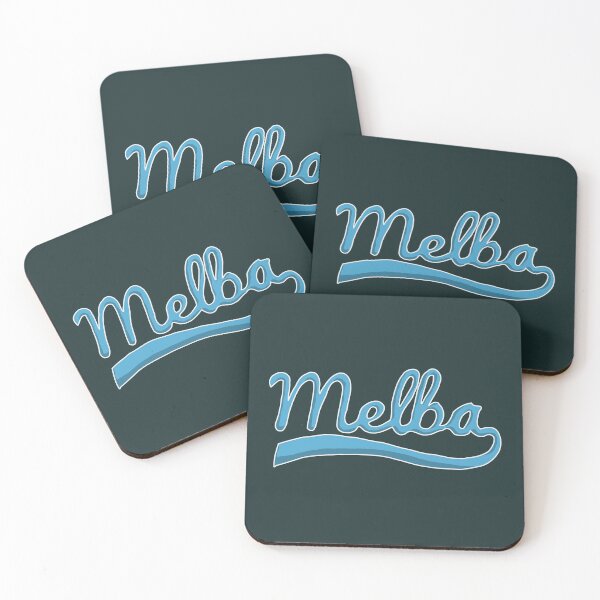 Item preview, Melba Baseball Melbourne Logo Light Blue designed and sold by Chubuter.