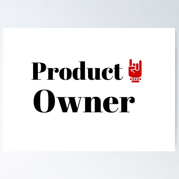 Item preview, The Product Owner designed and sold by ArtMomentum.
