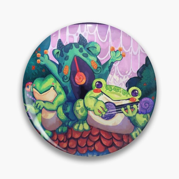 Item preview, Frog Indie Band designed and sold by aDirn.