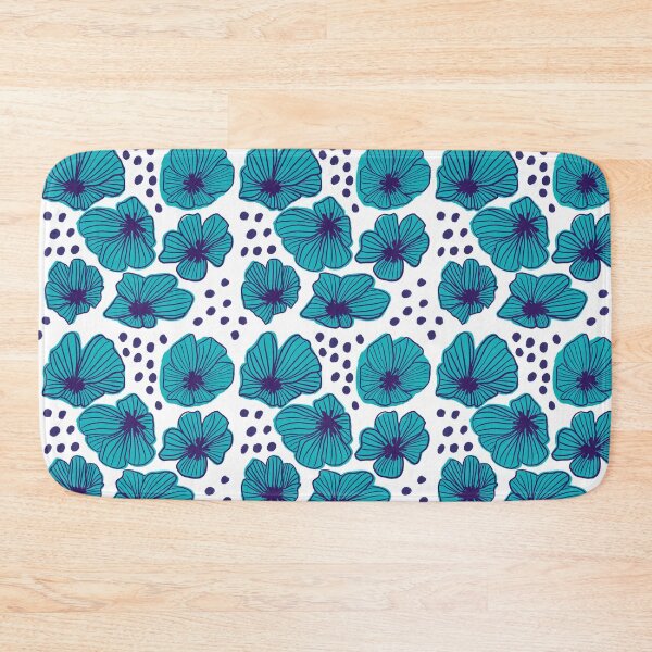 Item preview, Floral Pattern (Blue) designed and sold by NakakiArt.