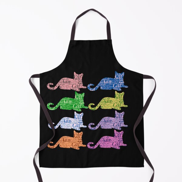 Item preview, Cats sticker bundle collection of colorful word cat in different languages designed and sold by Toffy2222.