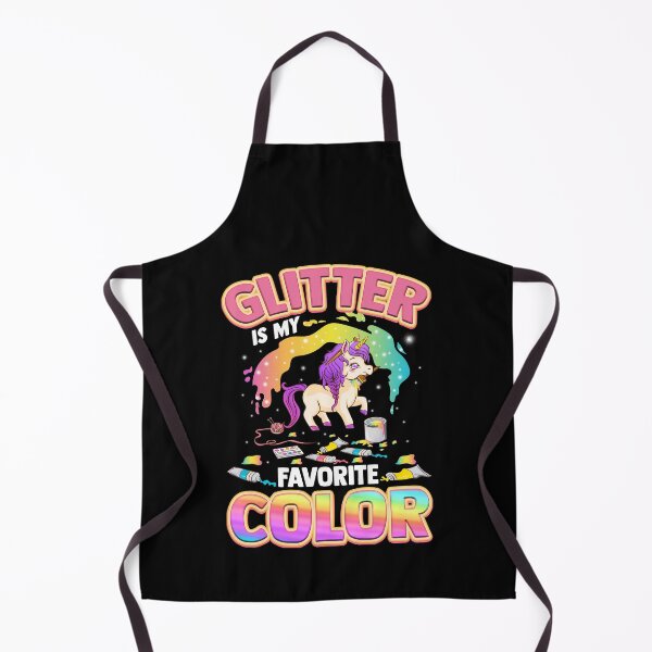 Item preview, Cute Glitter Is My Favorite Color Unicorn Rainbow designed and sold by perfectpresents.