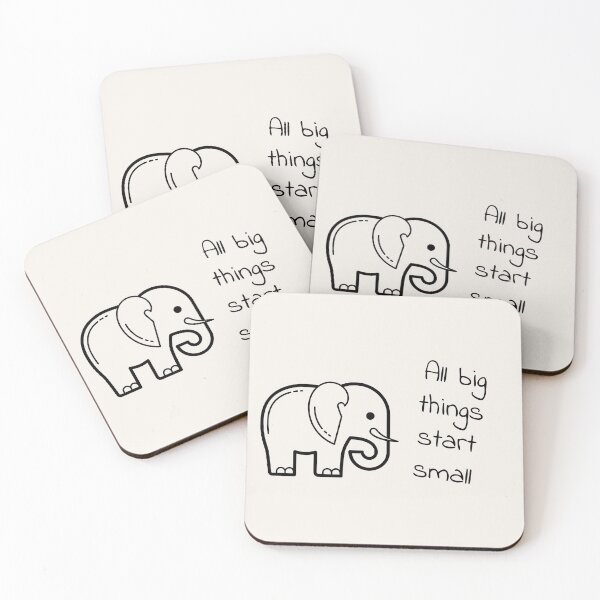 Item preview, All big things start small designed and sold by Nesro34.