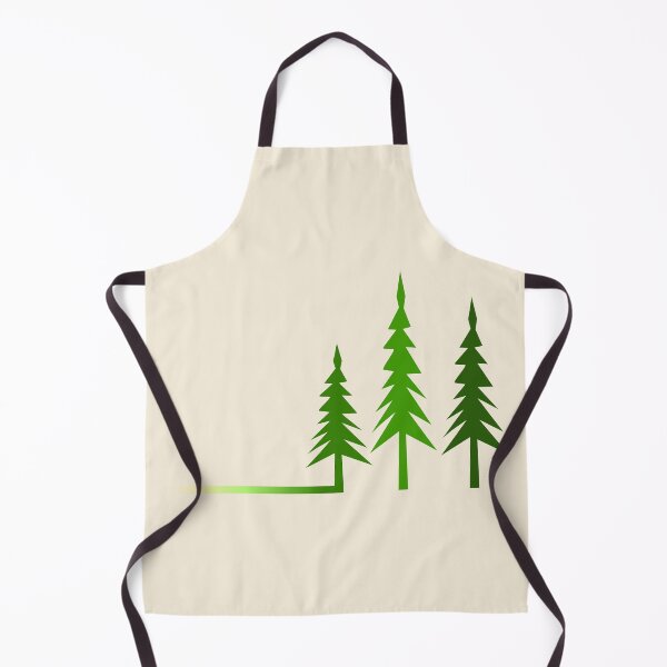 Item preview, Minimalist Tree Forest: Ombre edition - Simple abstract green design designed and sold by Deegital18.