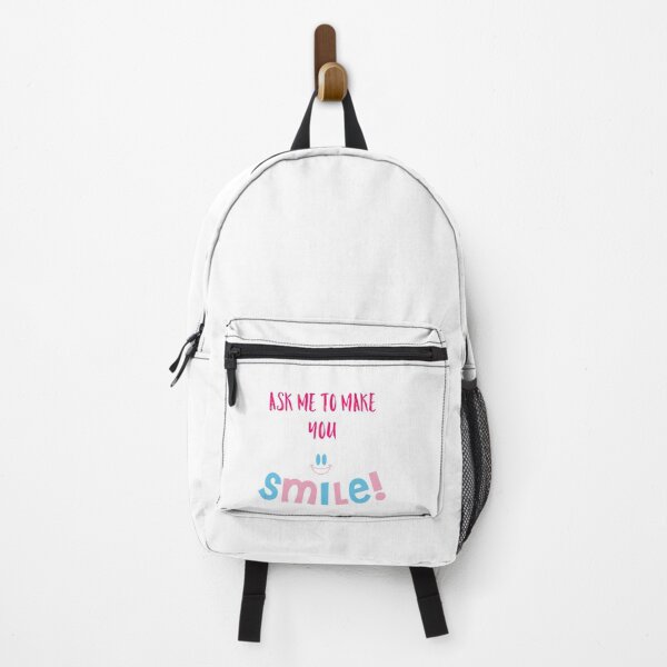 Item preview, Ask me to make you smile  designed and sold by ThePrintCrafty.