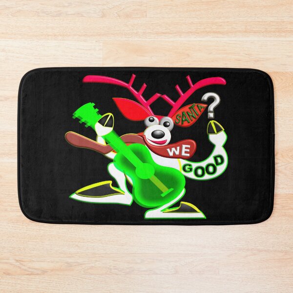 Item preview,  THE DEER DANCING WHILE PLAYING THE GUITAR - SANTA WE GOOD? CHRISTMAS HOLIDAYS designed and sold by Ralek.