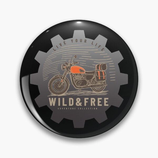 Item preview, Motorcycle touring roadtrip wild and free designed and sold by plzLOOK.