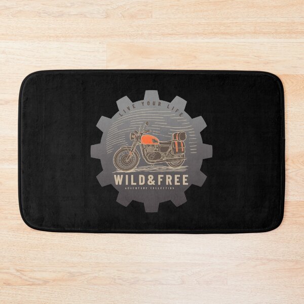 Item preview, Motorcycle touring roadtrip wild and free designed and sold by plzLOOK.
