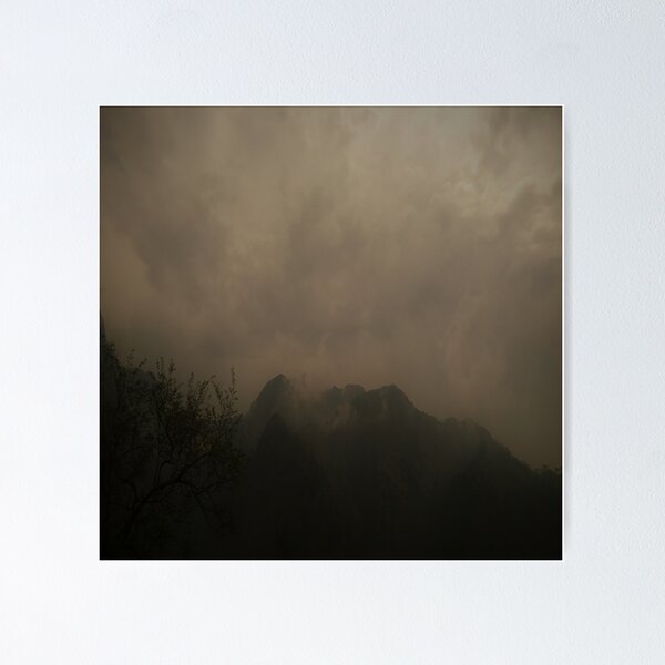 Item preview, beautiful misty mountains designed and sold by khaanju.