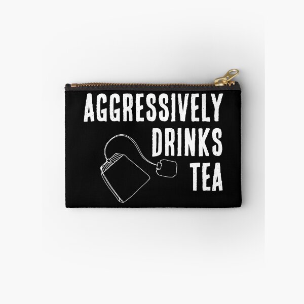 Item preview, Aggressively Drinks Tea designed and sold by PatternSquare.