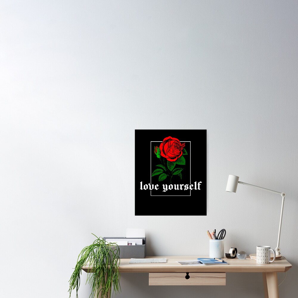 Rose E Girl E Boy Aesthetic Grunge Clothing Poster By Straightup Redbubble