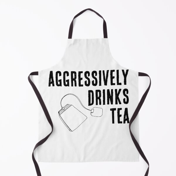 Item preview, Aggressively Drinks Tea designed and sold by PatternSquare.