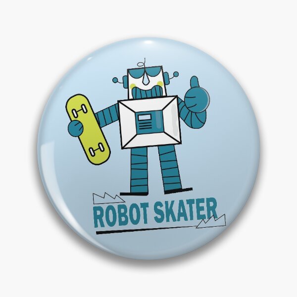 Item preview, Robot Skater designed and sold by MousaObaid.