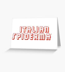 Italian Spiderman - ONE:Print Greeting Card