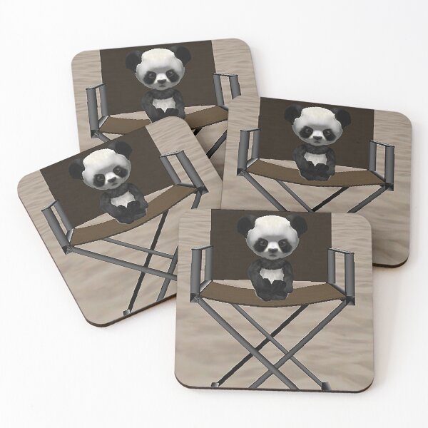 Item preview, Mini Panda in chair designed and sold by The Poette.